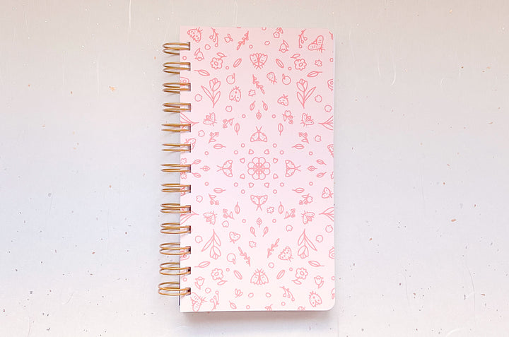 Insects and Florals Week on Two Pages Planner