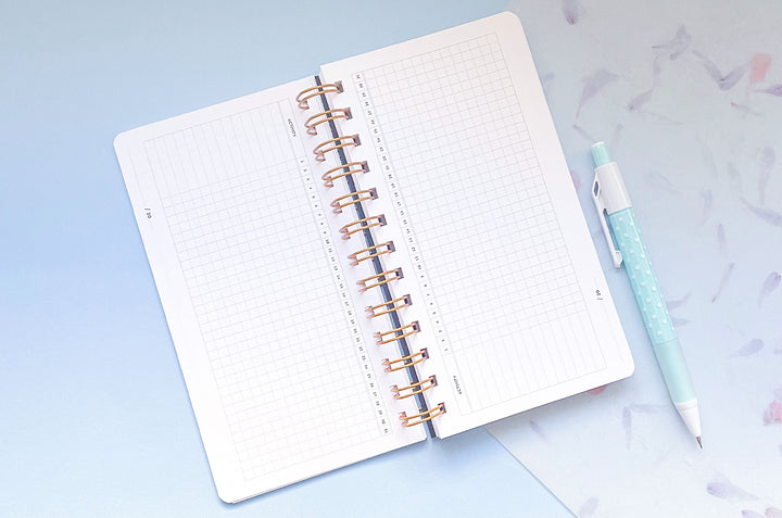 Insects and Florals Week on Two Pages Planner
