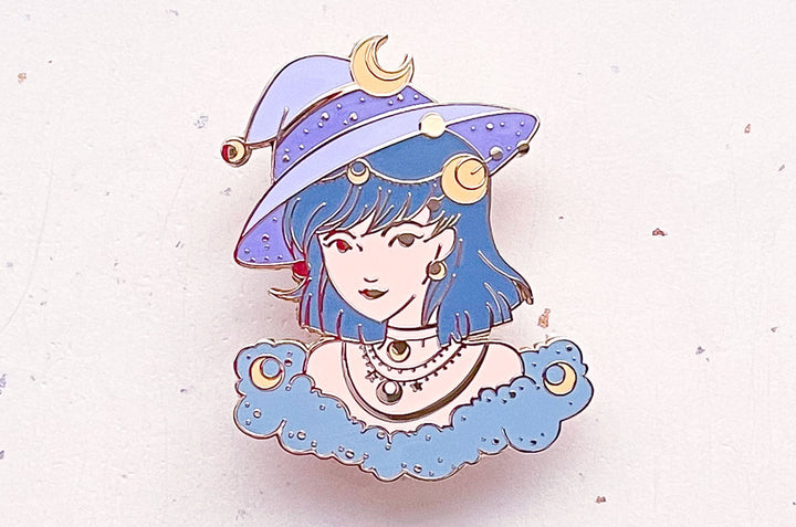 June Witch Alexandrite Enamel Pin
