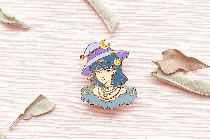 June Witch Alexandrite Enamel Pin
