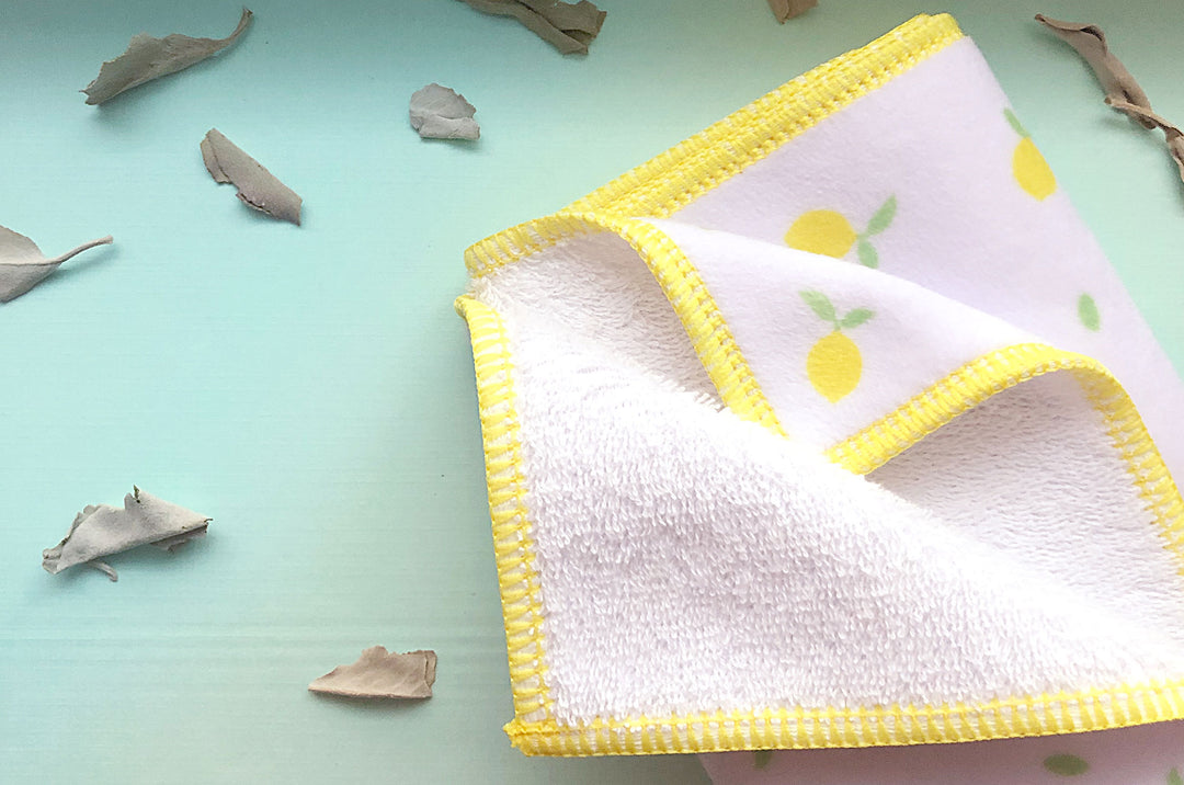Lemon and Leaf Handkerchief