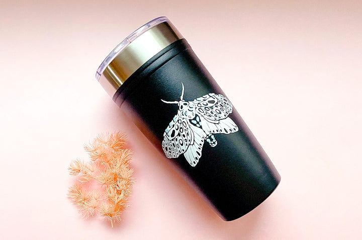 Giant Leopard Moth 20oz Tumbler