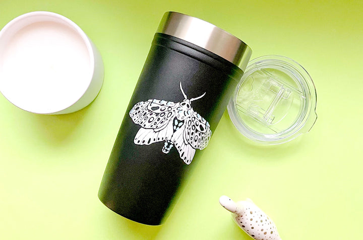 Giant Leopard Moth 20oz Tumbler