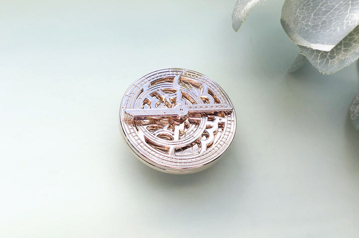 Mini Astrolabe Gold Pin