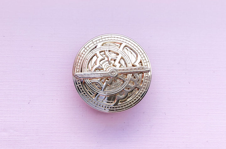 Mini Astrolabe Gold Pin