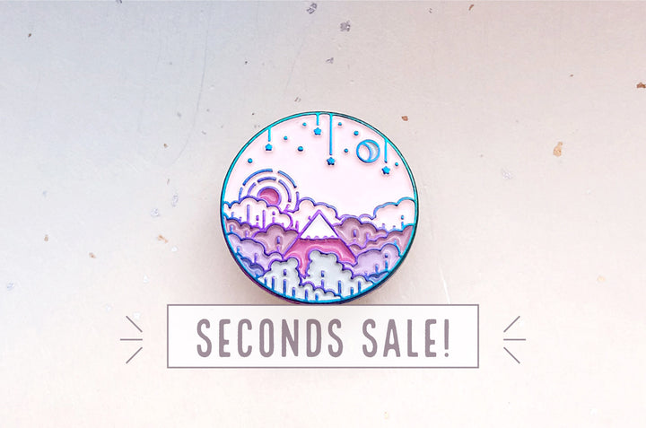 Moon Rise Pin (Seconds)