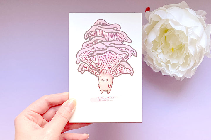 Cute Mushrooms Mini Print Set of Eight (2021)