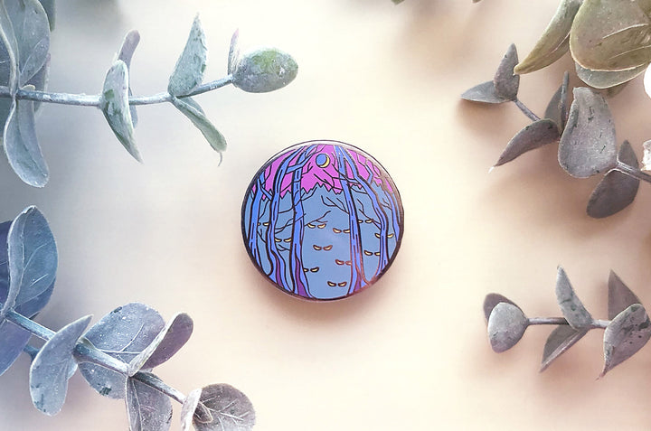 Spooky Forest Pin