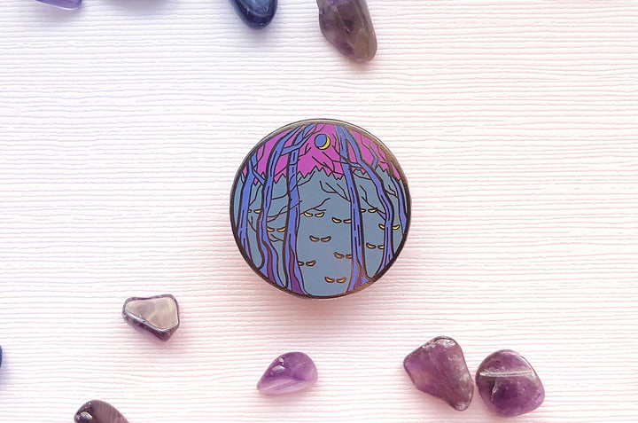 Spooky Forest Pin