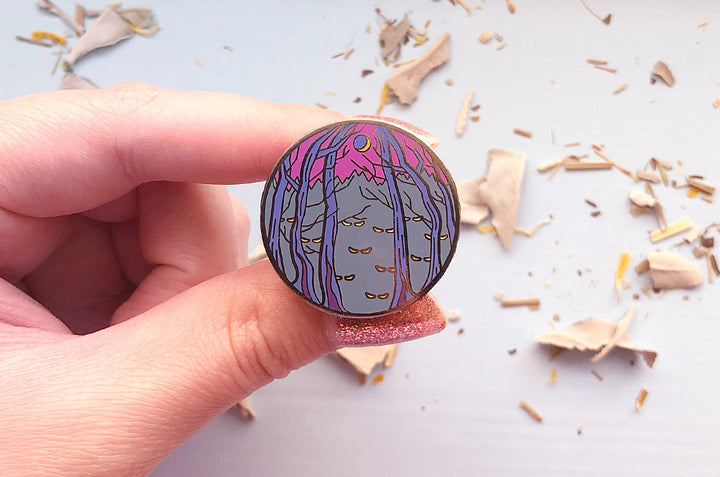 Spooky Forest Pin
