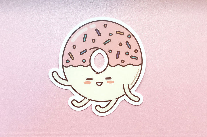 Sprinkles the Donut Vinyl Sticker