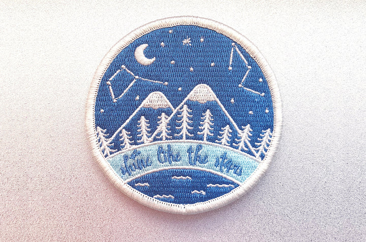 Starry Night Sky Embroidered Patch