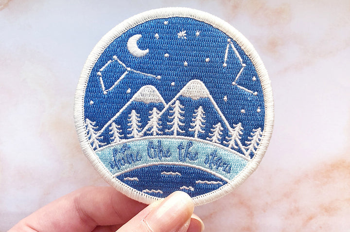 Starry Night Sky Embroidered Patch