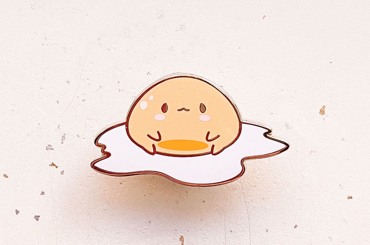 Sunny Side Up Egg Enamel Pin