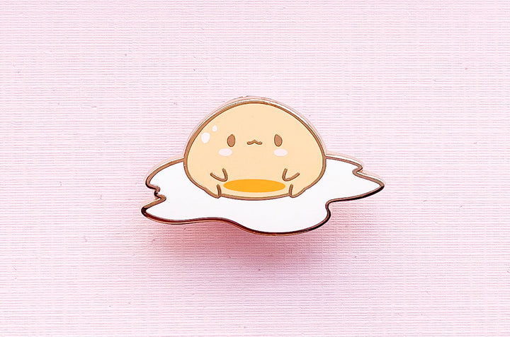 Sunny Side Up Egg Enamel Pin