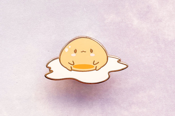 Sunny Side Up Egg Enamel Pin