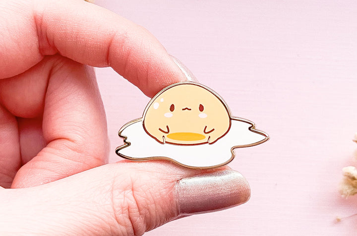 Sunny Side Up Egg Enamel Pin