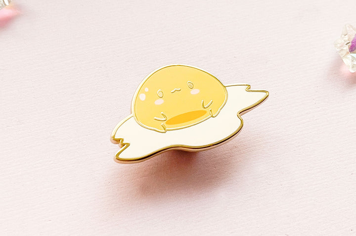 Sunny Side Up Egg Enamel Pin