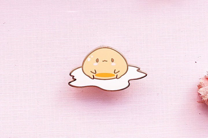 Sunny Side Up Egg Enamel Pin