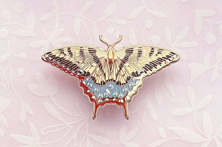 Eastern Tiger Swallowtail Butterfly (Papilio glaucus) Enamel Pin