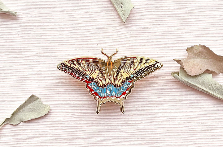 Eastern Tiger Swallowtail Butterfly (Papilio glaucus) Enamel Pin