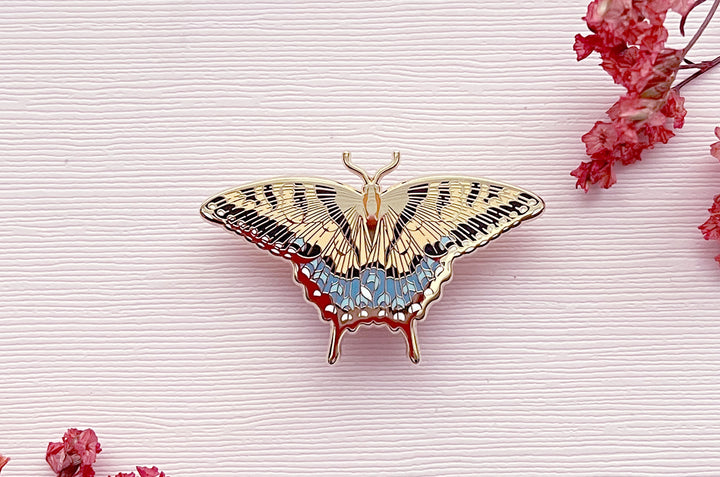 Eastern Tiger Swallowtail Butterfly (Papilio glaucus) Enamel Pin