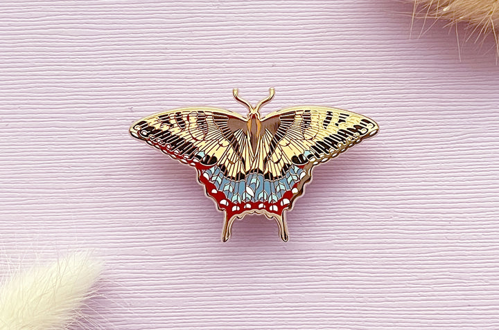 Eastern Tiger Swallowtail Butterfly (Papilio glaucus) Enamel Pin