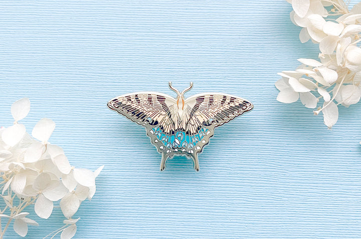 Eastern Tiger Swallowtail Butterfly (Papilio glaucus) Enamel Pin