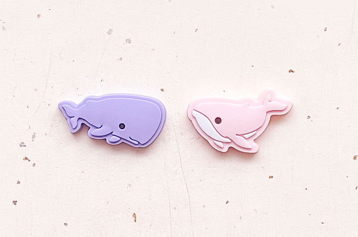 Sperm Whale and Humpback Whale Mini Magnet Set