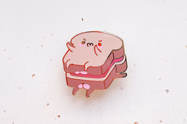 Toasties Enamel Pin