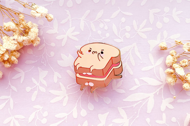 Toasties Enamel Pin
