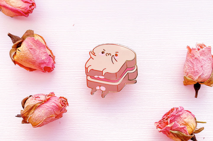 Toasties Enamel Pin