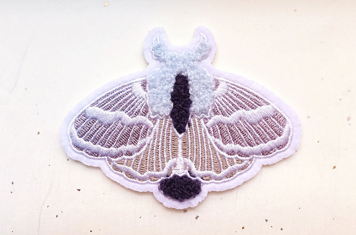 Tolype Moth Embroidered Patch