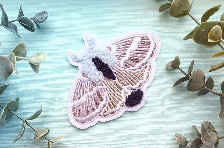 Tolype Moth Embroidered Patch