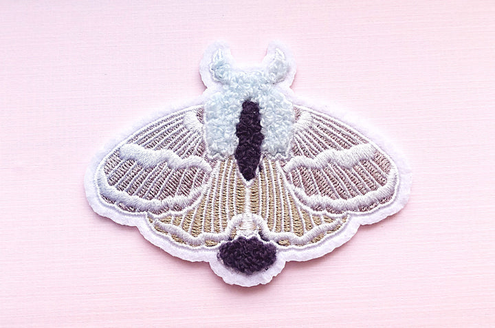 Tolype Moth Embroidered Patch