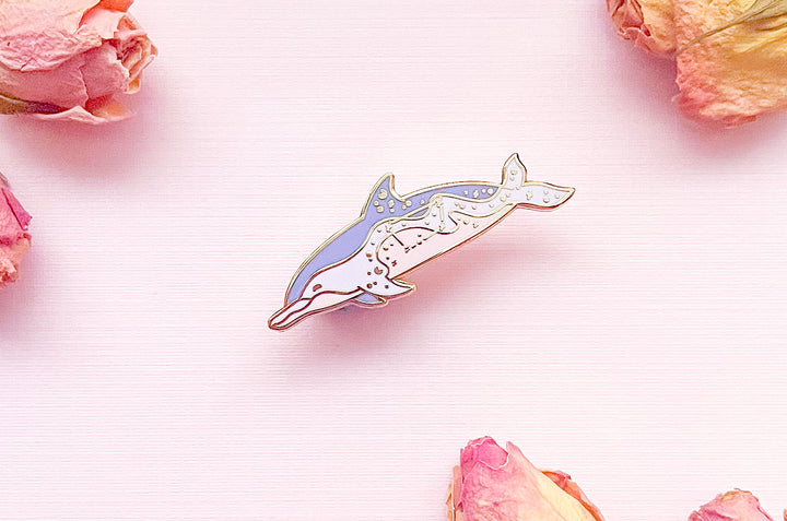 Norma Constellation Tucuxi Dolphin Enamel Pin
