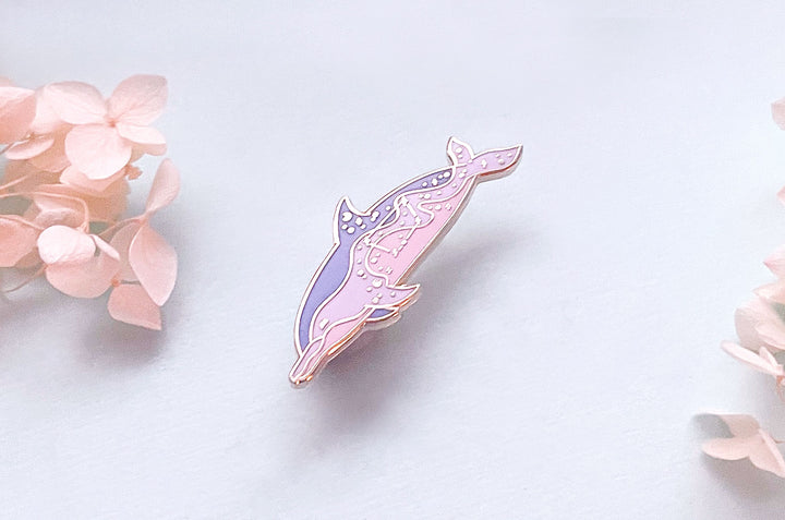 Norma Constellation Tucuxi Dolphin Enamel Pin