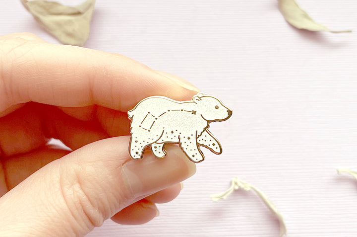 Ursa Major and Ursa Minor Enamel Pin Set