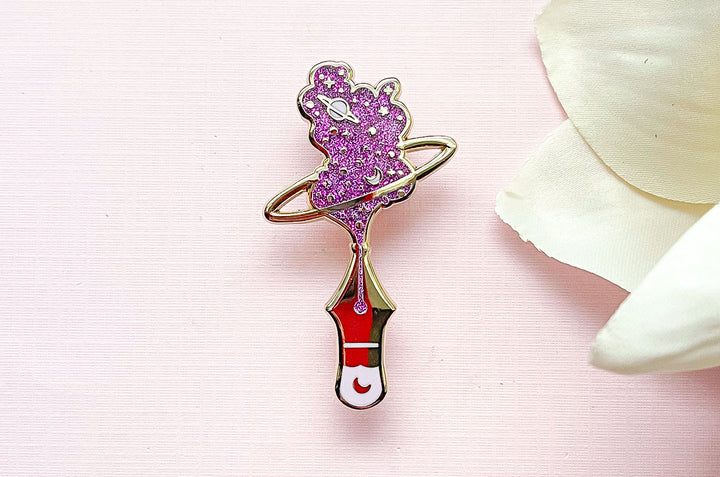 Inky Stars Enamel Pin