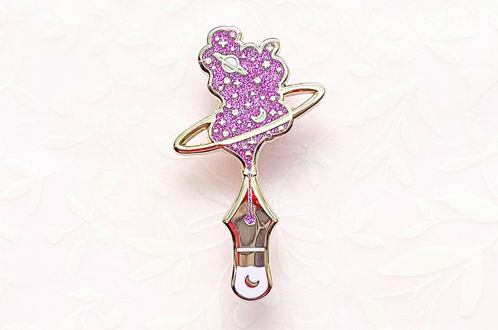 Inky Stars Enamel Pin