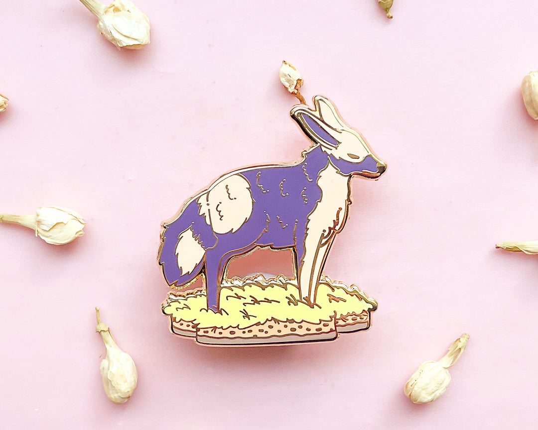 Bat-Eared Fox Enamel Pin (Seconds)