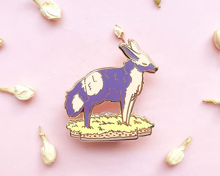 Bat-Eared Fox Enamel Pin (Seconds)