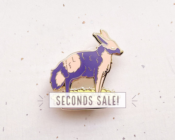 Bat-Eared Fox Enamel Pin (Seconds)