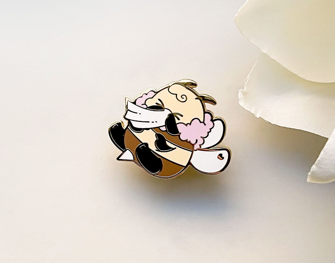 Bee's Sneeze Enamel Pin