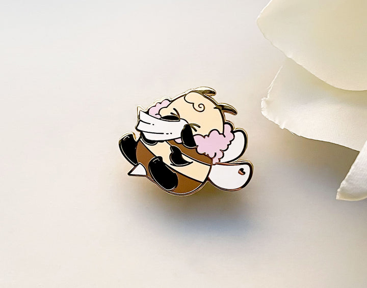 Bee's Sneeze Enamel Pin