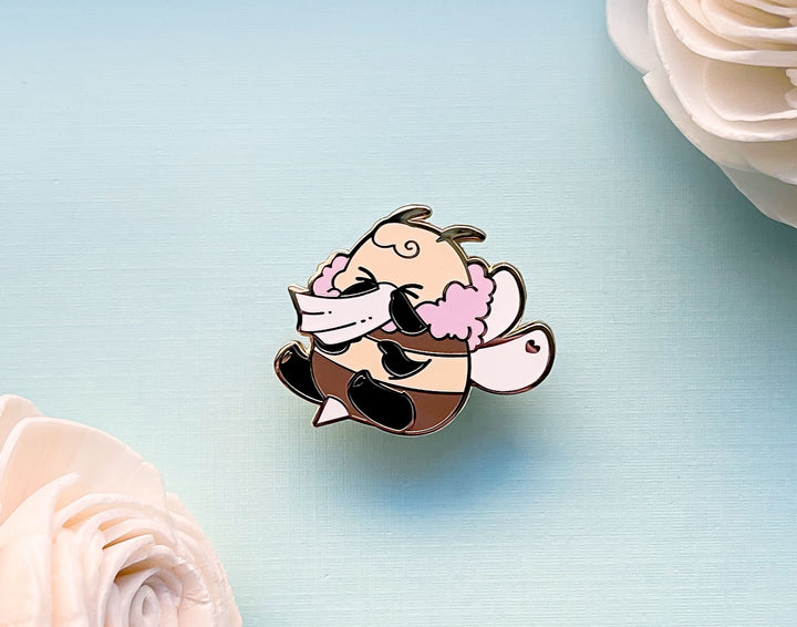 Bee's Sneeze Enamel Pin