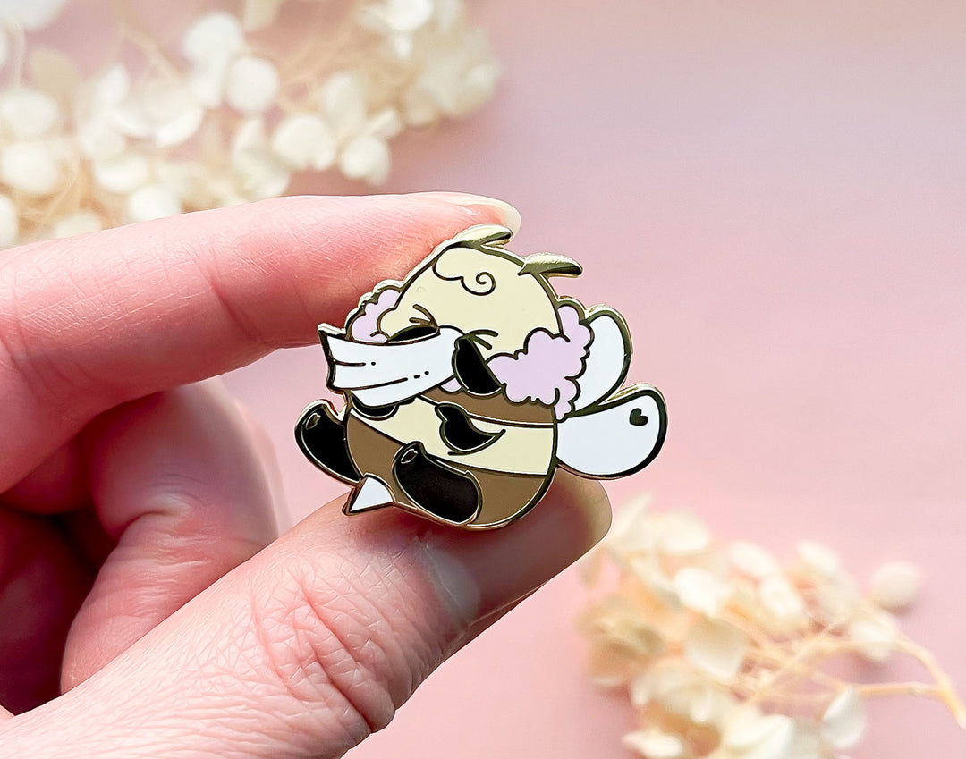 Bee's Sneeze Enamel Pin