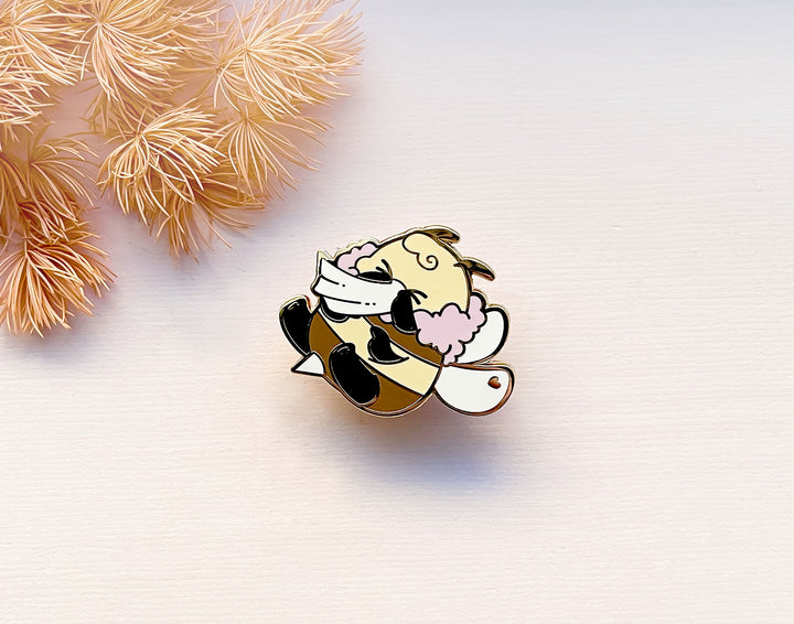 Bee's Sneeze Enamel Pin