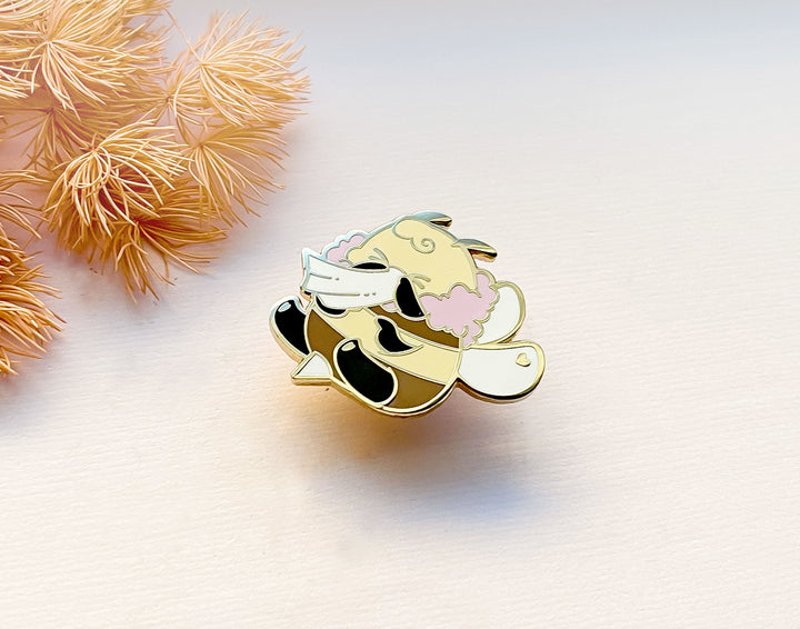 Bee's Sneeze Enamel Pin