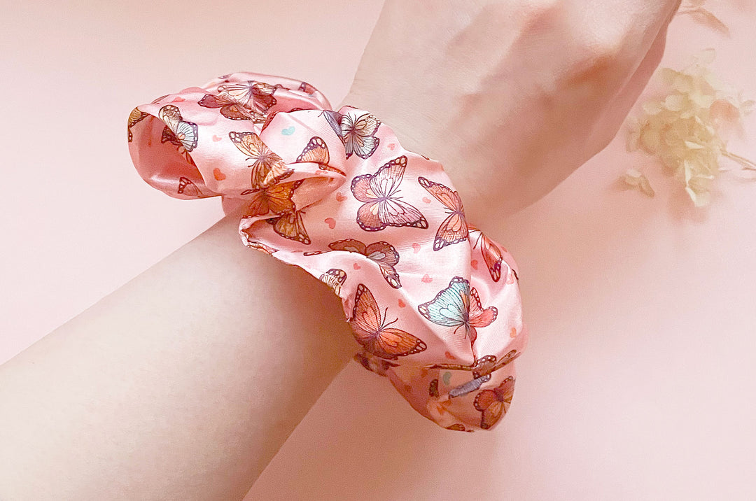 Annabella (Lovely Monarchs) Patterned Hair Tie